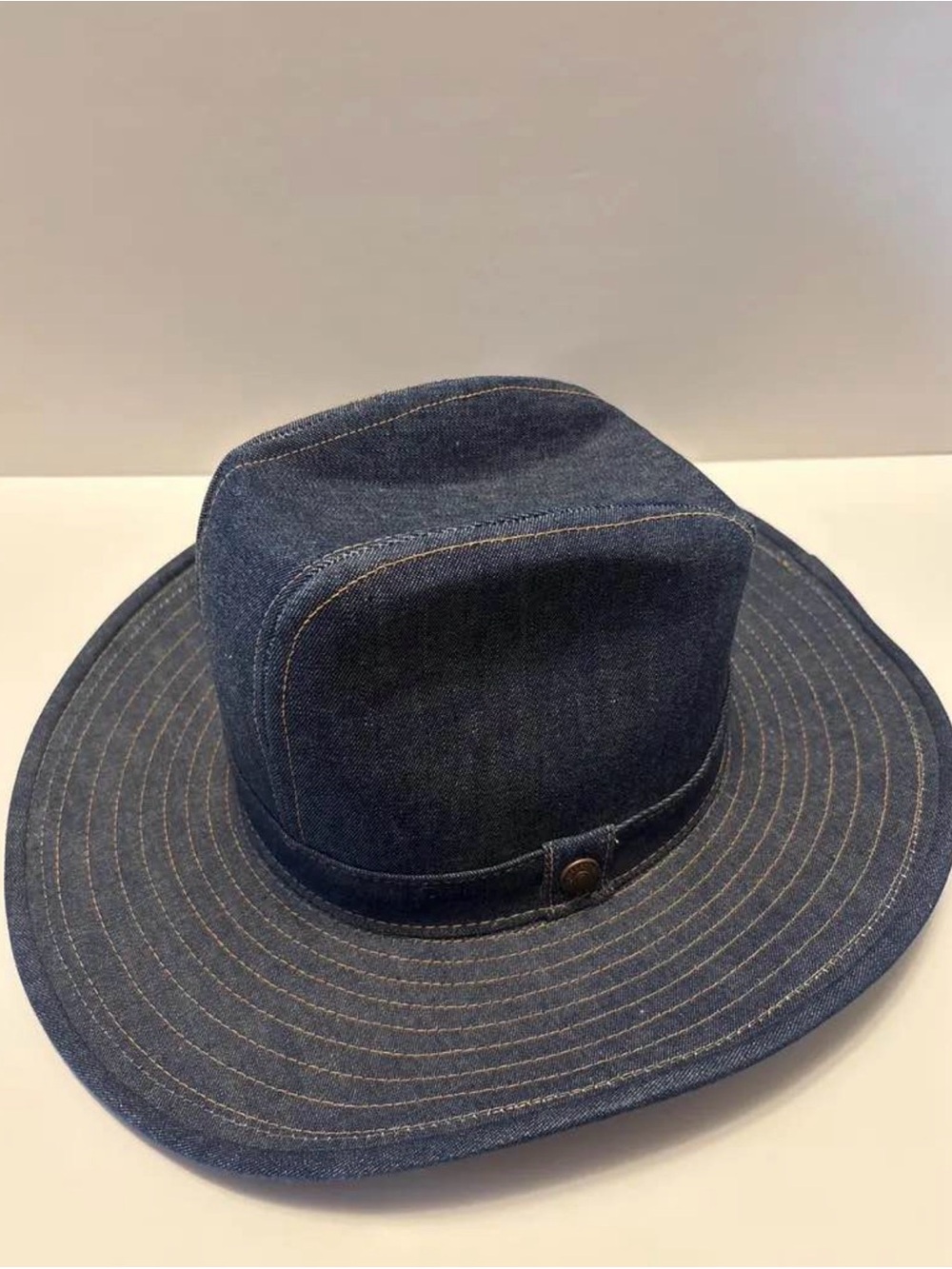 Levi's Dark Blue Denim Rancher Hat 1970s